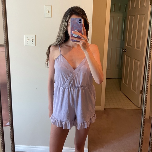 LILAC ROMPER - Picture 3 of 4